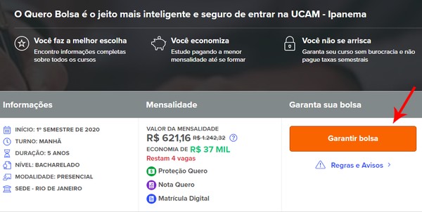 Como funciona o Quero Bolsa? Site dá descontos em universidades do Brasil