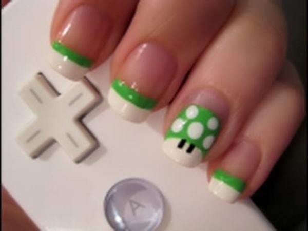 Unhas decoradas para meninas geeks
