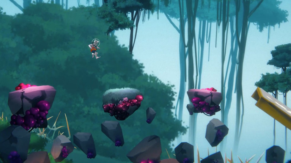 The Cub é um jogo de aventura e plataforma inspirado nos games dos anos 90 da Disney como O Rei Leão, Aladdin e Mogli (The Jungle Book) — Foto: Reprodução/Steam