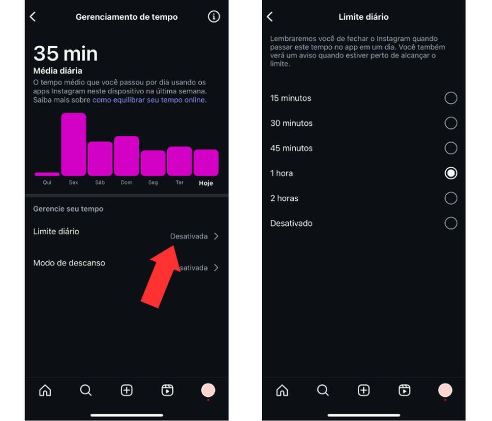 Dar Um Tempo No Instagram