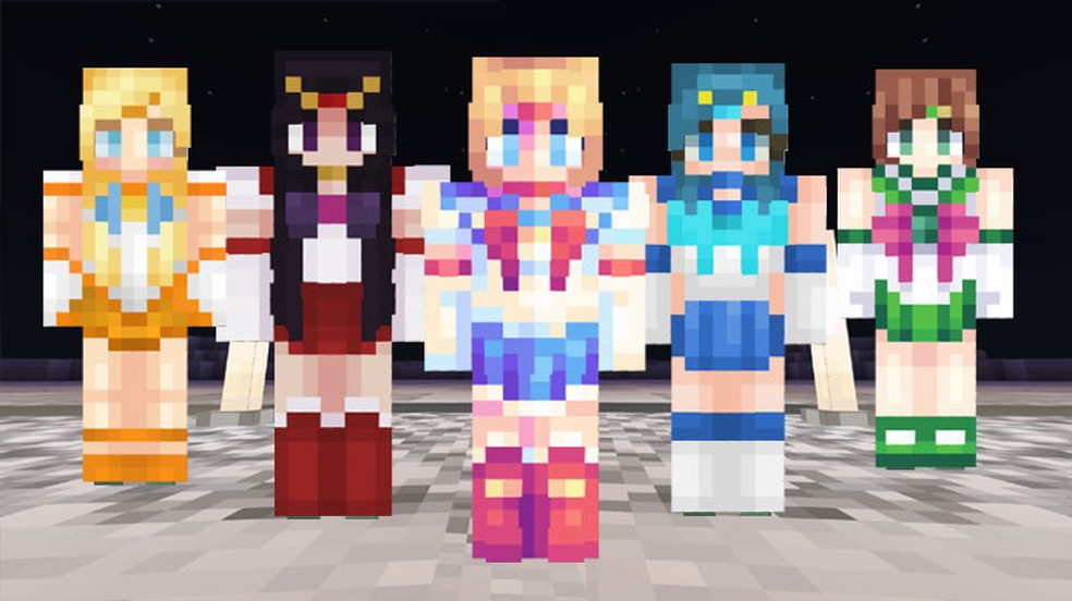 Minecraft: dez melhores ideias de skins femininas no jogo
