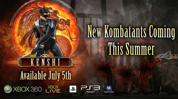 Mortal Kombat ganha mais um personagem em 5 de julho