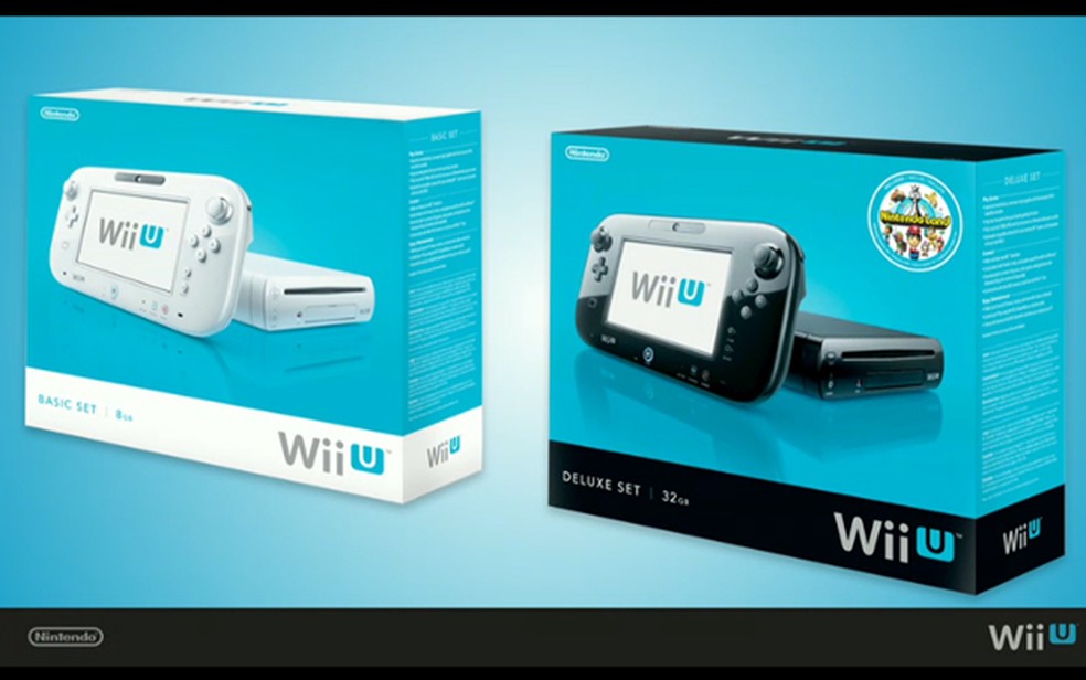 Nintendo Wii U Black Premium 32GB Box Console KURO [BOX]