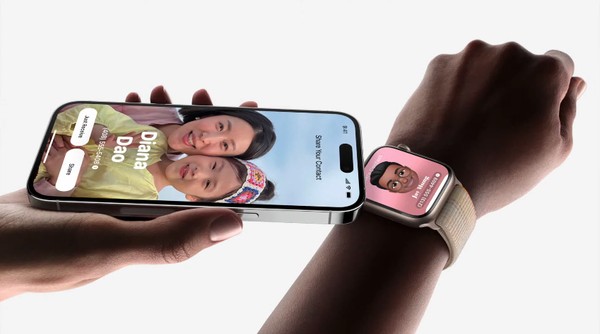 NameDrop vai permitir enviar contatos via AirDrop — Foto: Reprodução/Apple