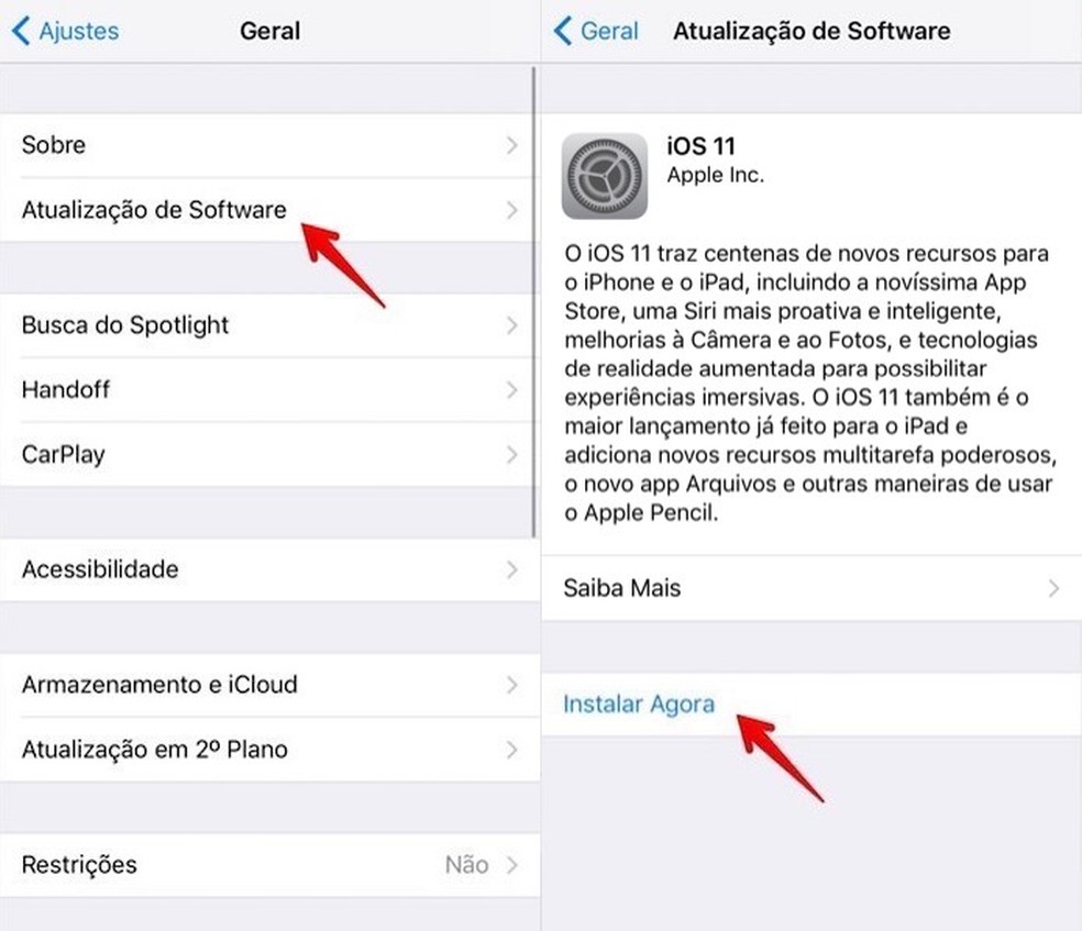Como instalar o iOS 11; atualização chega ao iPhone, iPad e iPod Touch