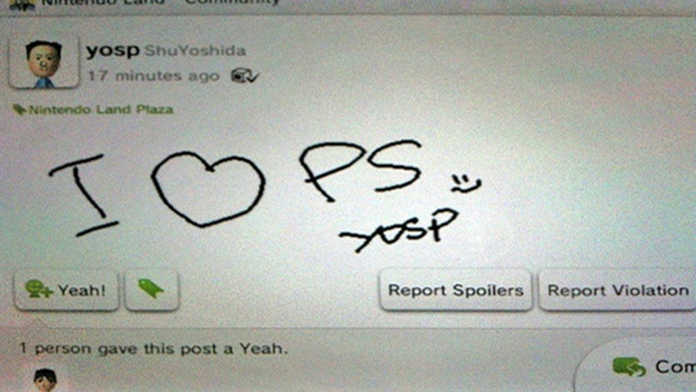 Presidente da Sony dá uma 'trollada' de leve na Nintendo (Foto: Kotaku) — Foto: TechTudo