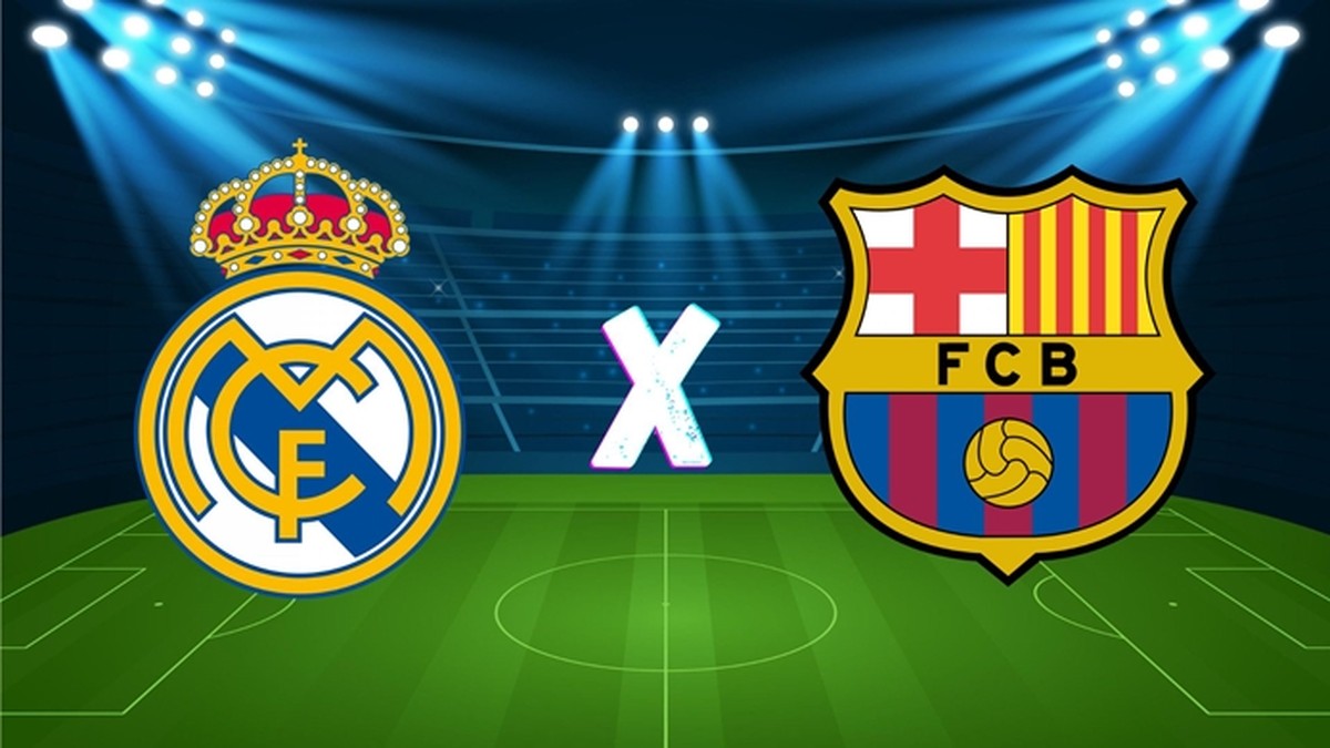Real Madrid x Barcelona ao vivo: onde assistir à final da Supercopa da Espanha