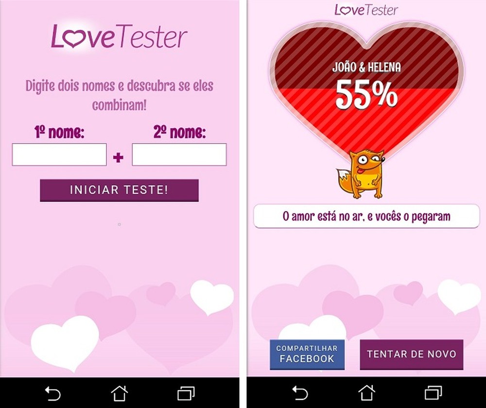 Calculadora do Amor: conheça cinco aplicativos para baixar no celular