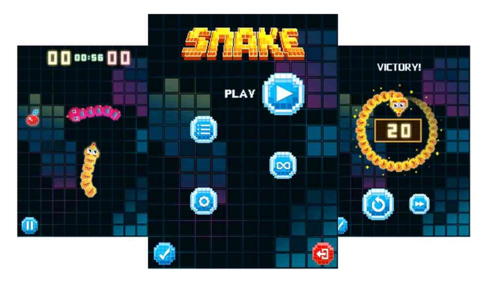 Nokia Snake (Jogo da Cobrinha) 5snake.com Emulate 