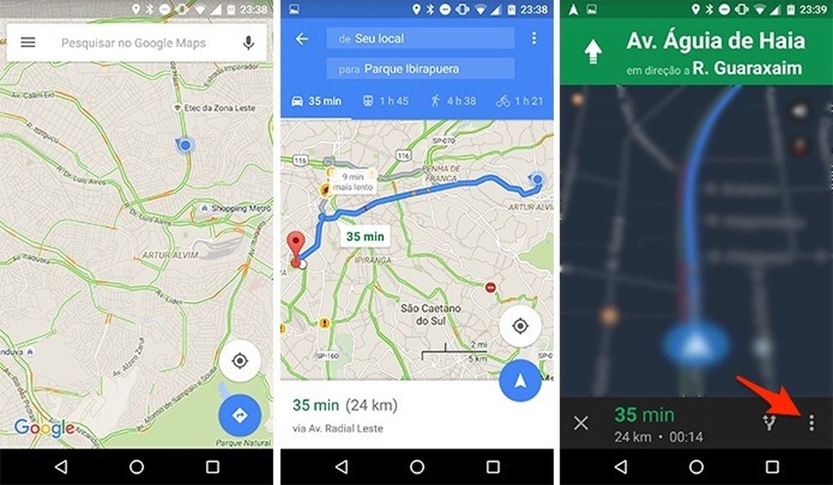 Como ajustar o volume do Google Maps sem afetar outros apps