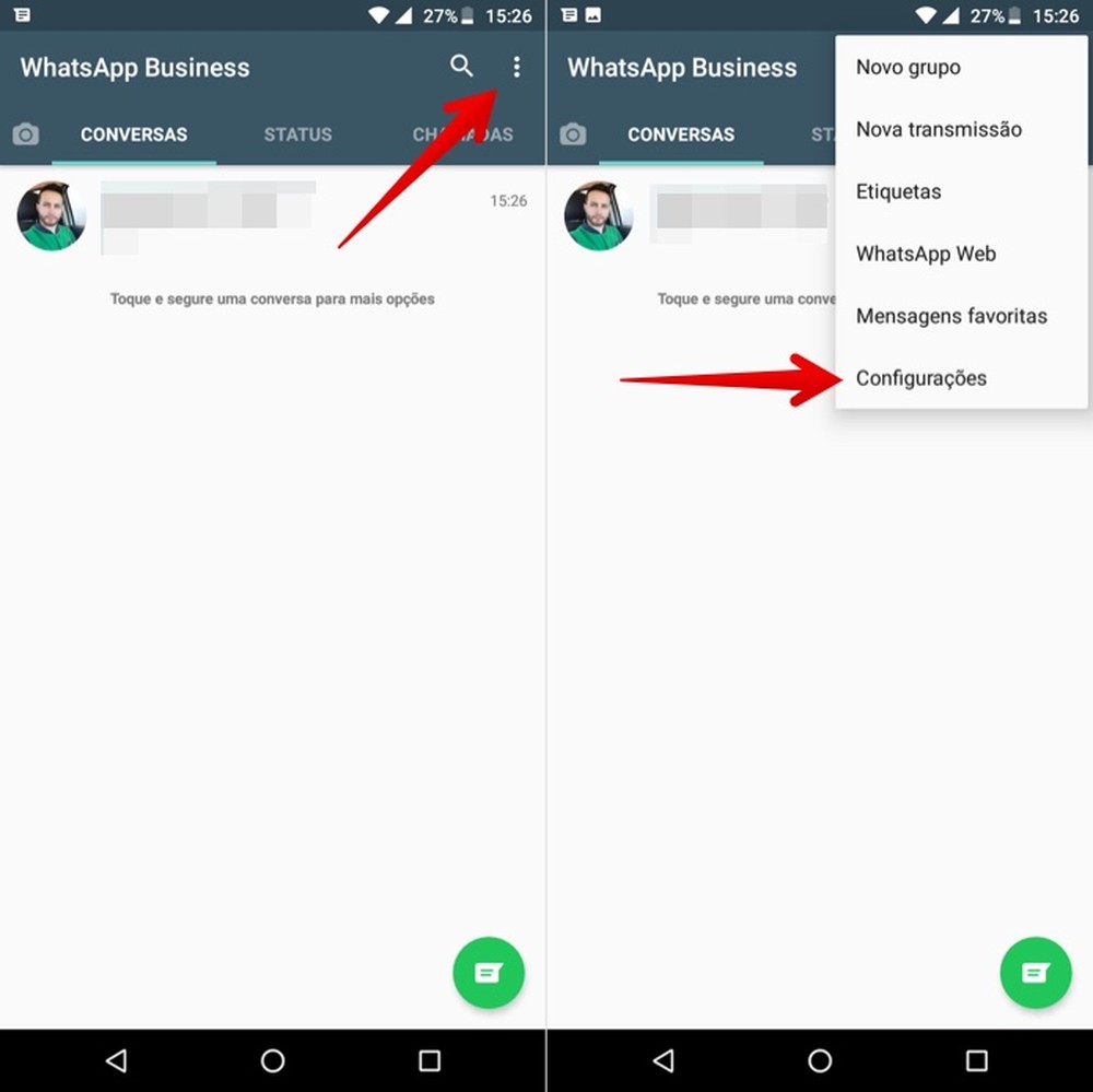 Como criar um link curto no WhatsApp Business (conta comercial)