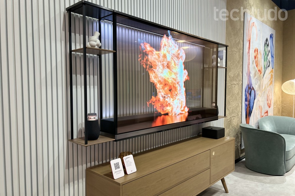 CES 2026: Samsung exibe tela transparente MicroLED que impressiona; veja