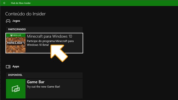 Como sair da versão beta do Minecraft