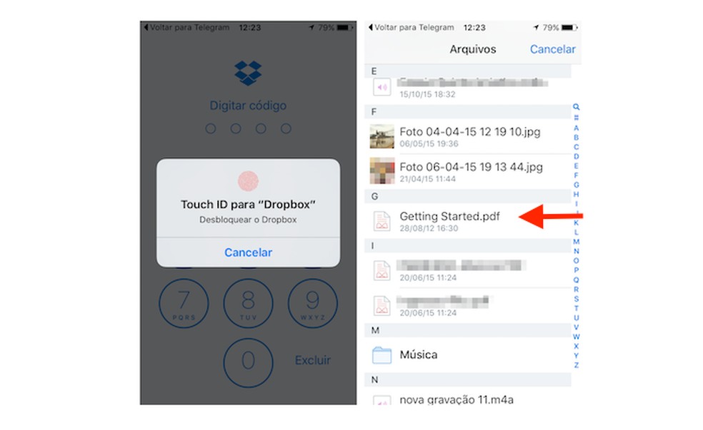 Como enviar arquivos para amigos no Telegram
