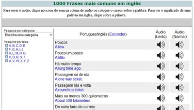 1000 FRASES PARA APRENDER INGLÊS - PARTE 1 - ( ÁUDIO: PORTUGUÊS x INGLÊS) 