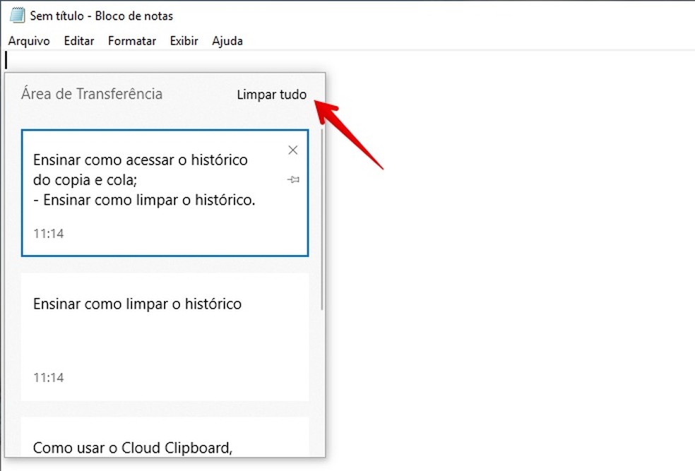Como usar o Cloud Clipboard, nova função do Windows 10
