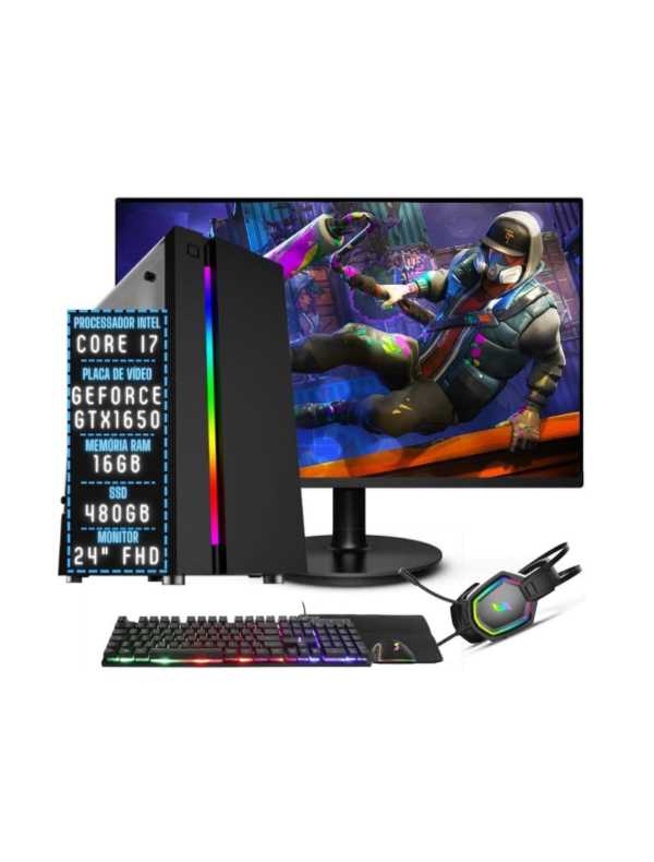 PC Gamer Completo com GTX 1650 3green