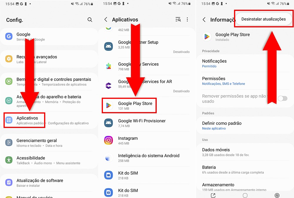 Google Play Store não atualiza apps no celular? Saiba como resolver