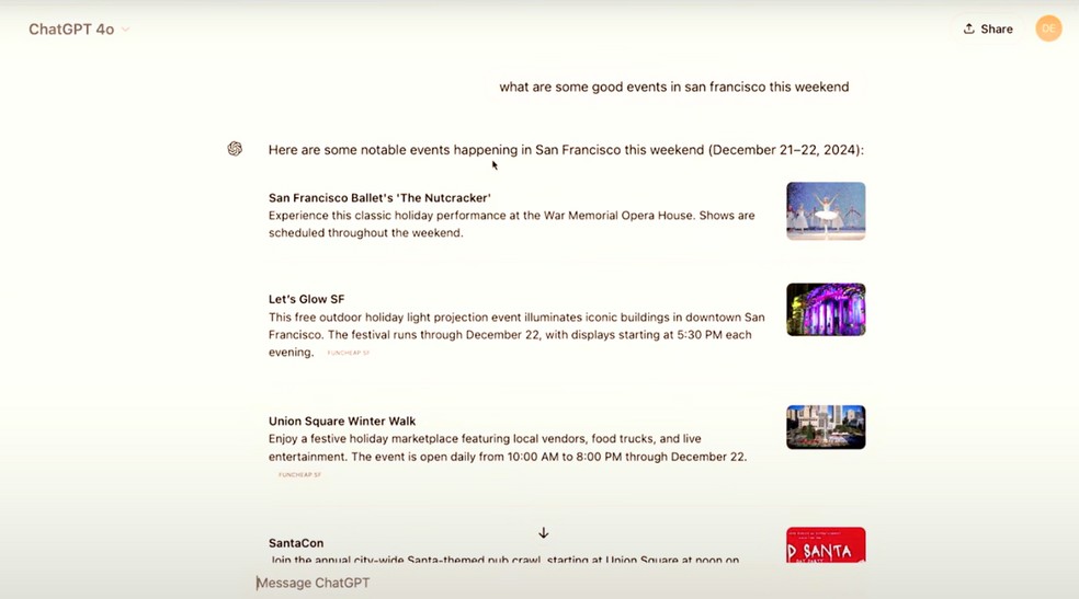  Reprodução/YouTube/OpenAI