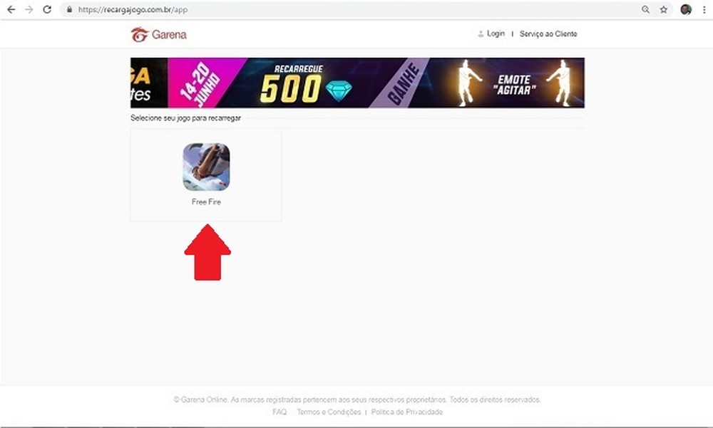 Recarga Jogo Free Fire (FF): saiba fazer login, se é confiável e mais