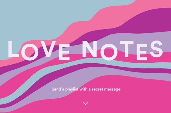 Spotify lança Love Notes no Valentine's Day; crie playlists 'sob medida