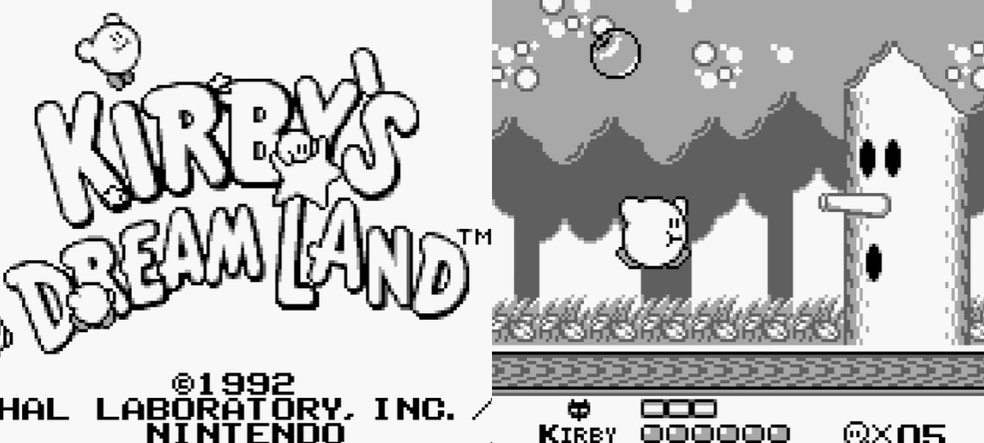 Primeiro jogo do herói redondo foi lançado para Game Boy — Foto: Reprodução/xRavenXP