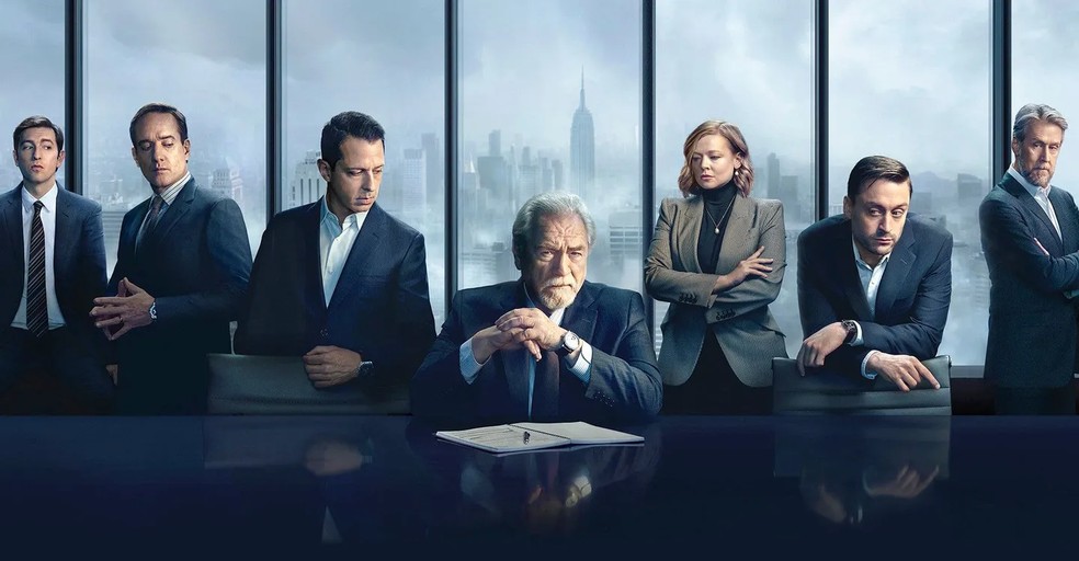 Succession está entre as séries mais bem avaliadas entre o público e crítica — Foto: Reprodução/JustWatch