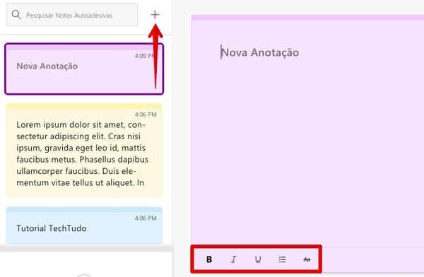 Como usar Sticky Notes online? Notas autoadesivas do Windows estão na web