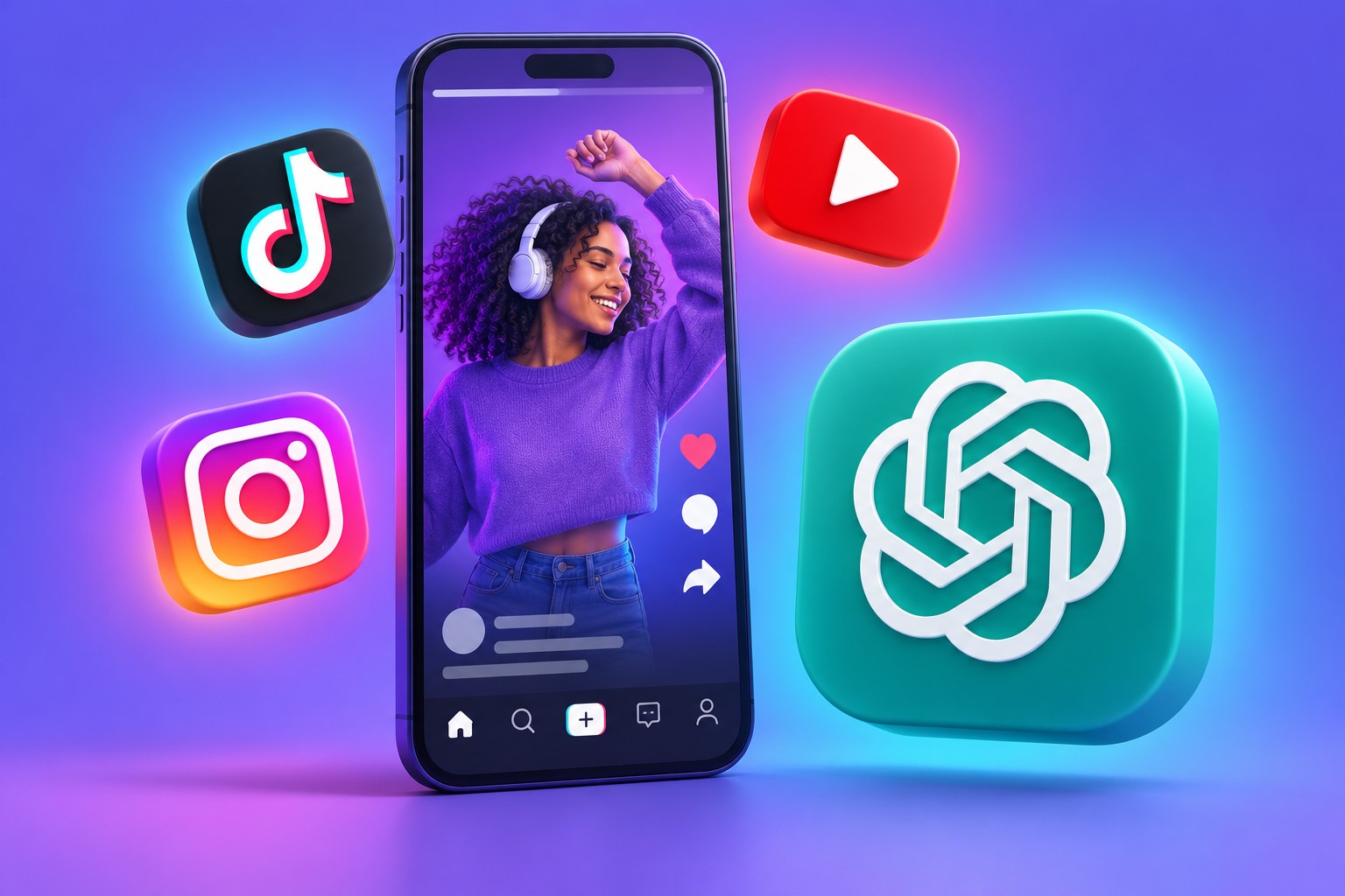 10 prompts para criar conteúdos virais com o ChatGPT (TikTok, Reels e YouTube)