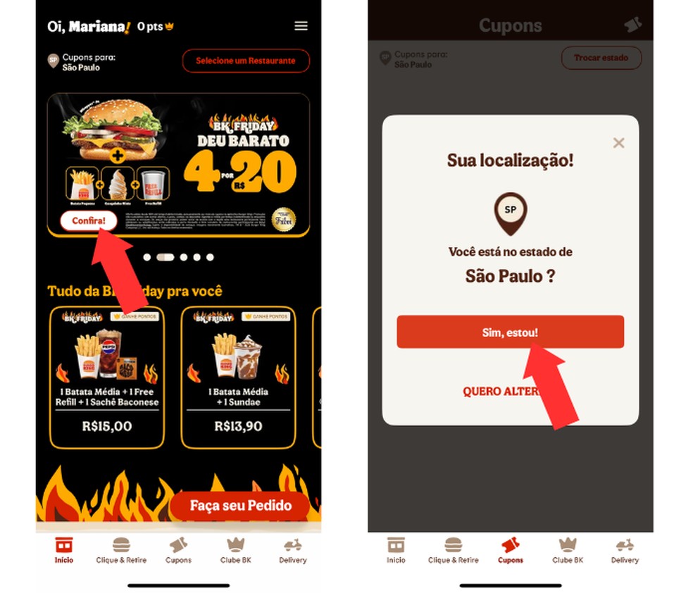  Reprodução/Mariana Tralback