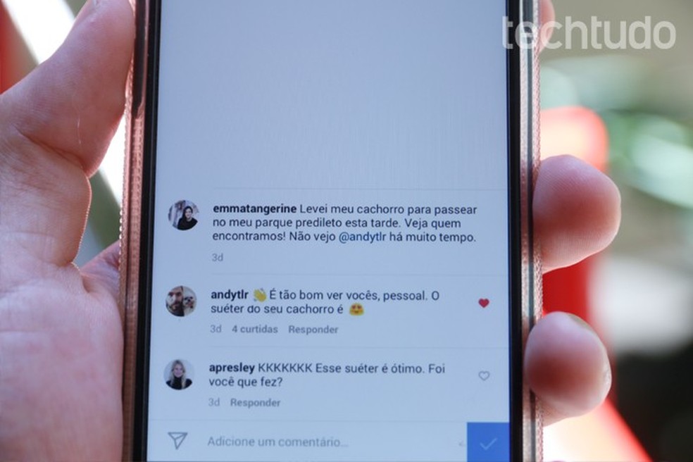 Instagram permite curtir ou desativar comentários e remover seguidores