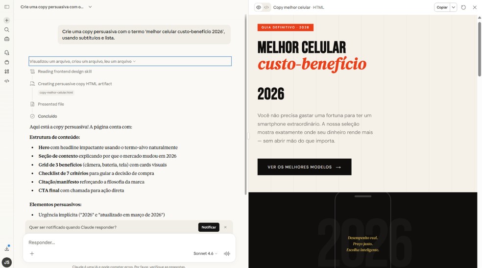  Reprodução/Júlia Silveira