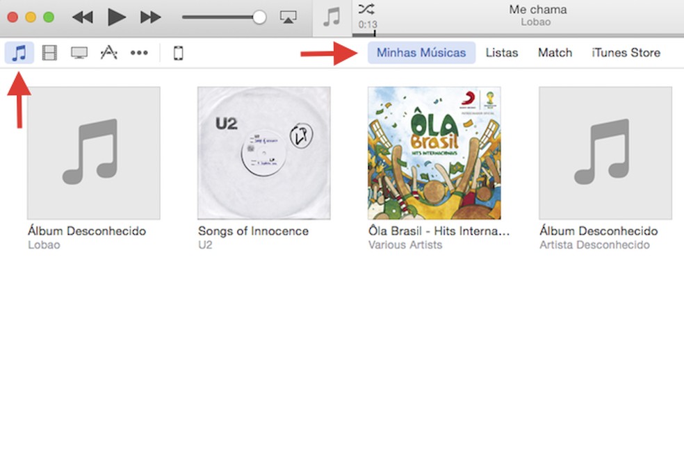 Acessando as configurações de música do iTunes 12 (Foto: Reprodução/Marvin Costa) — Foto: TechTudo