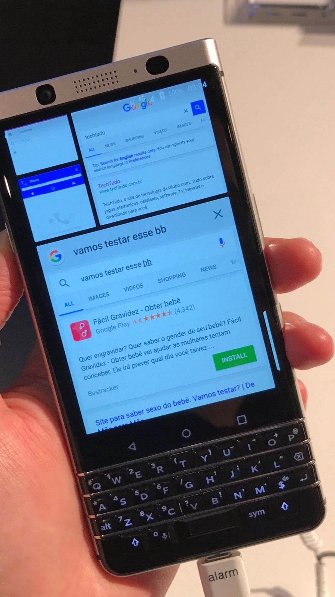 BlackBerry KEYone | Hardware | TechTudo