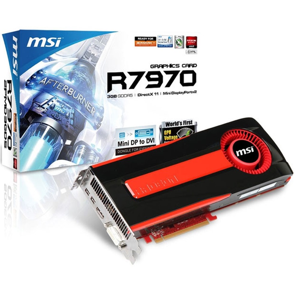 MSI lanca placa de video AMD Radeon 7970