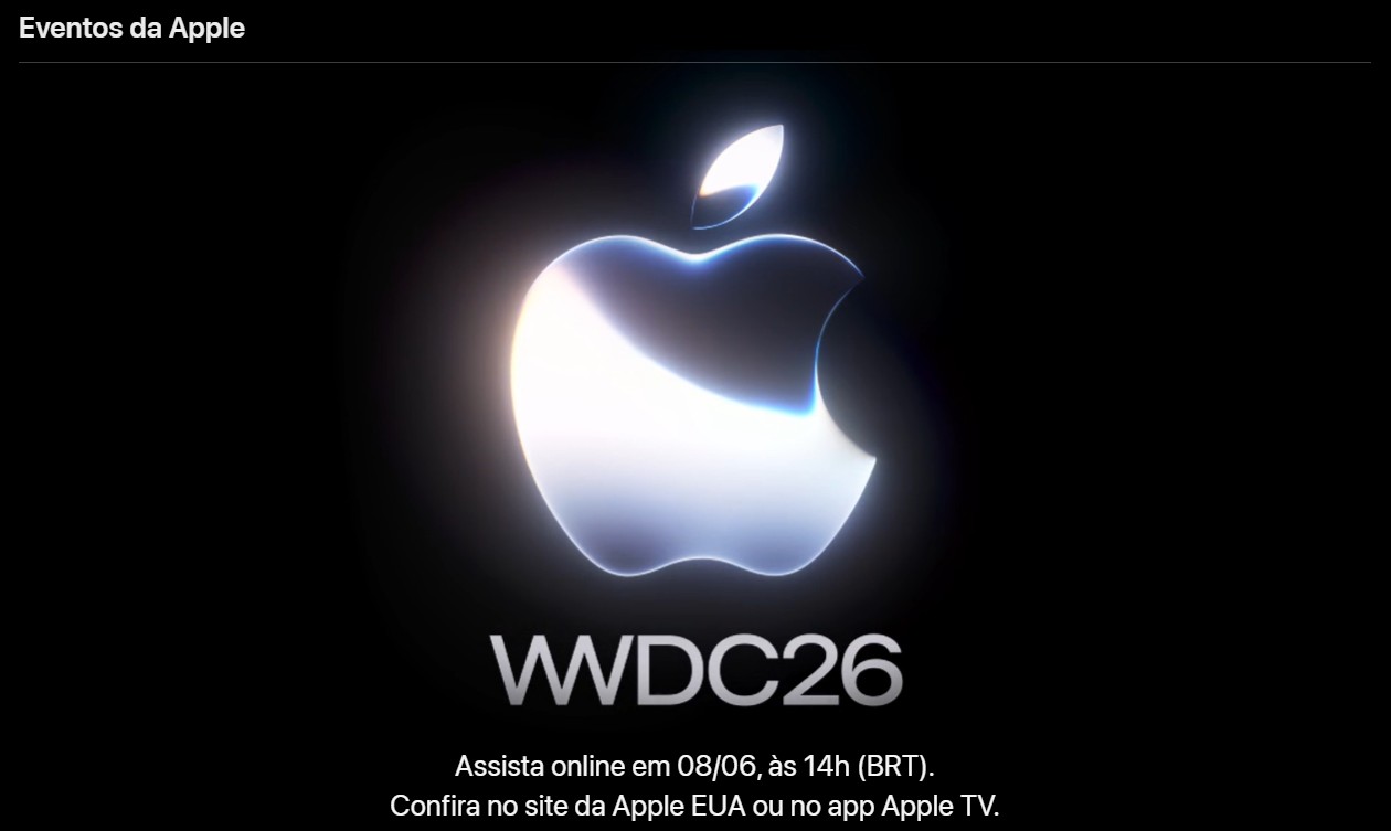WWDC 2026: onde assistir ao vivo, horário e novidades da Apple