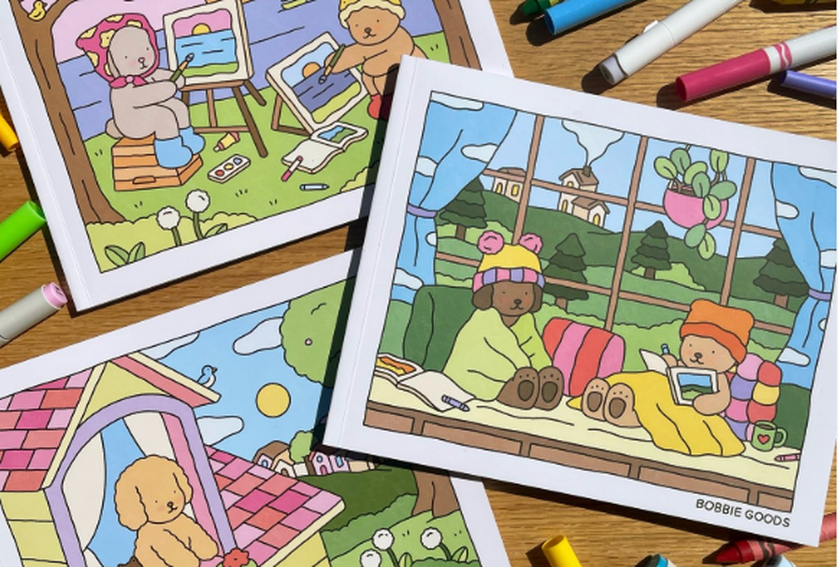 Bobbie Goods pintado: saiba encontrar desenhos para se inspirar e imprimir