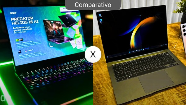 Qual é o melhor notebook: Samsung ou Acer? Comparamos as marcas