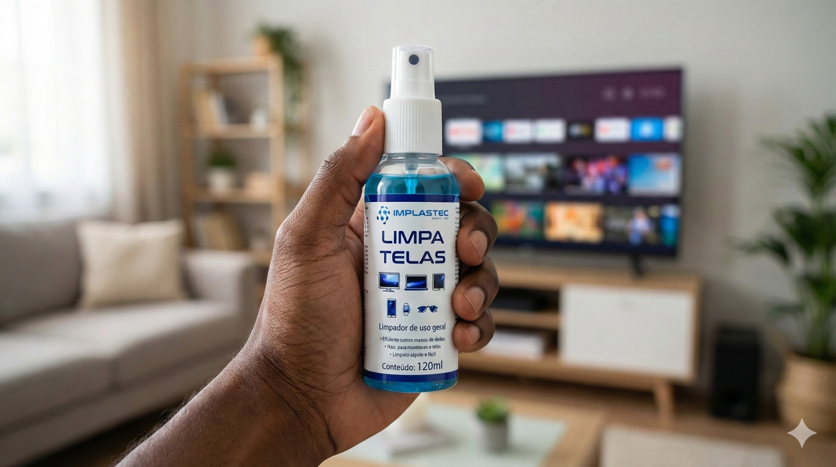 Produto para limpar tela de TV: 7 opções confiáveis