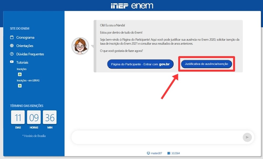 Enem 2021: como pedir isenção da taxa de inscrição no site do Inep