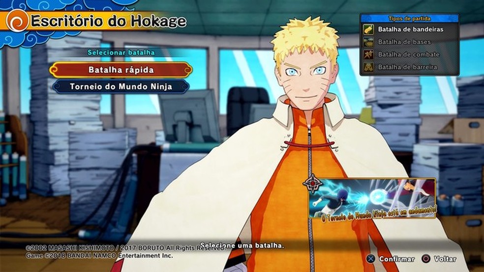 Análise  Naruto Boruto: Shinobi Striker é uma bagunça rasa bem