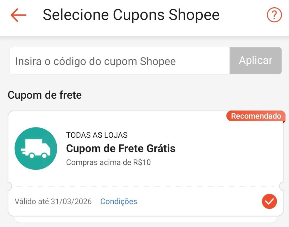  Reprodução/Mercado Livre