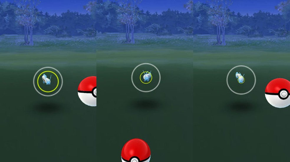 Zonas de acerto da Pokebola curva – Pokemon GO – O Andarilho Pokémon
