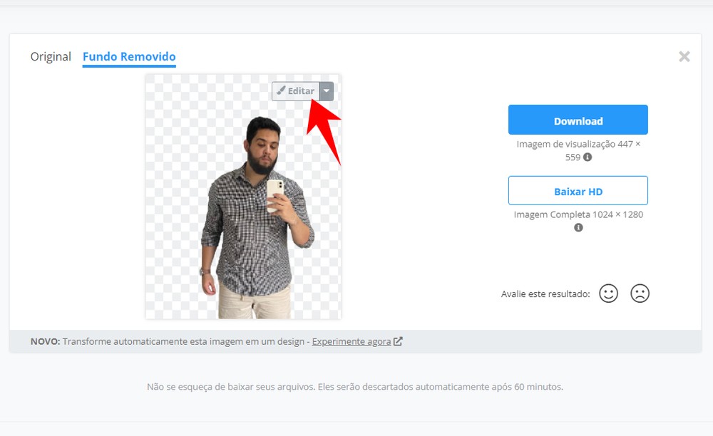 Como remover o fundo de uma imagem em diferentes sites e apps