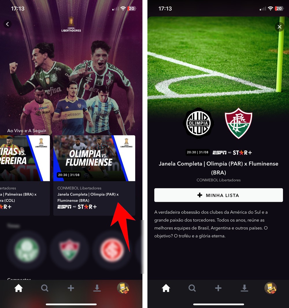Libertadores Online Gratis
