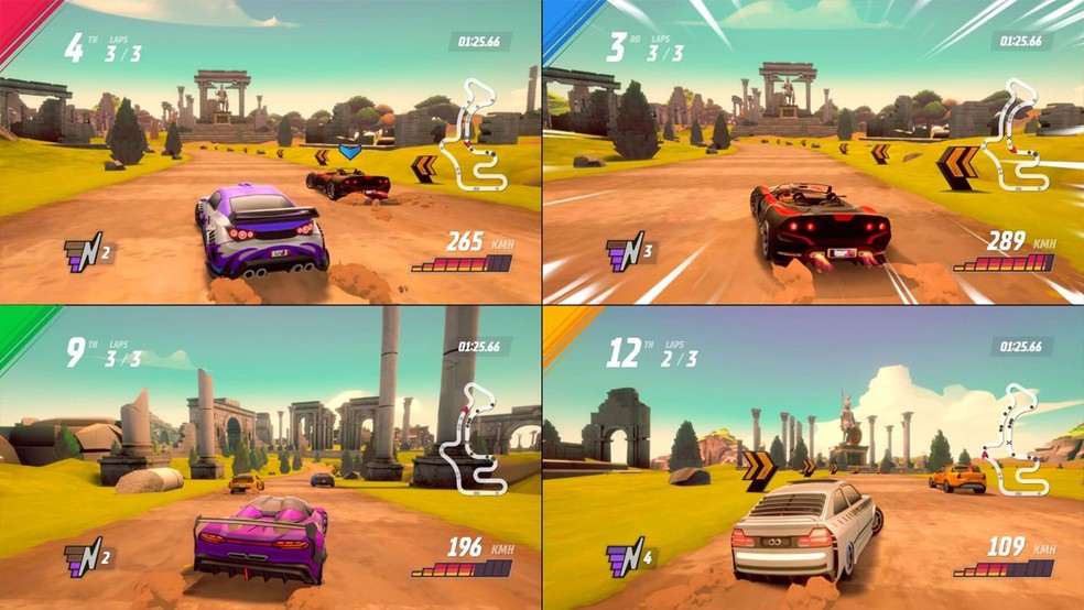 Horizon Chase 2 é lançado para PC e Switch; veja gameplay e requisitos