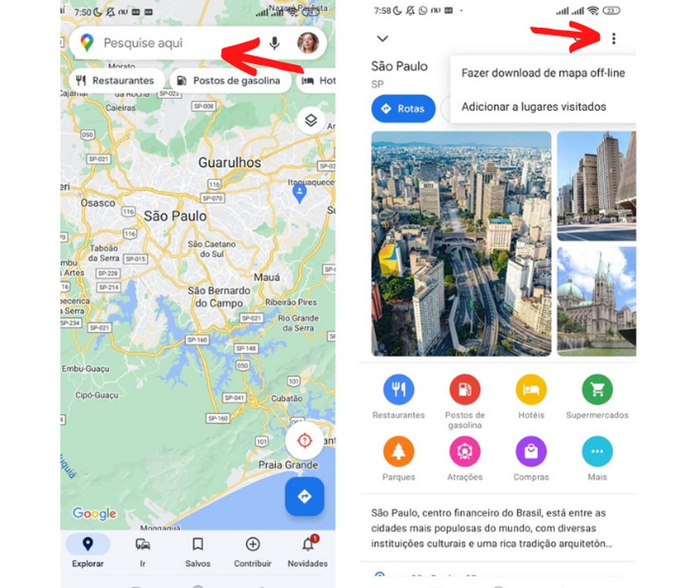Adicione, edite ou elimine críticas e classificações do Google Maps -  Computador - Google Maps Ajuda