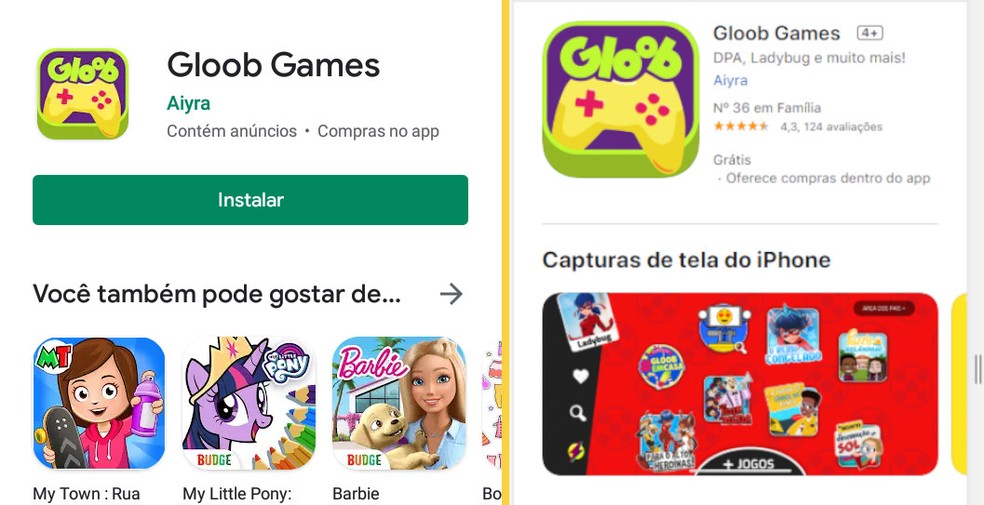 A2 Telecom - ​O ​Gloob Games​ é um aplicativo de jogos disponível