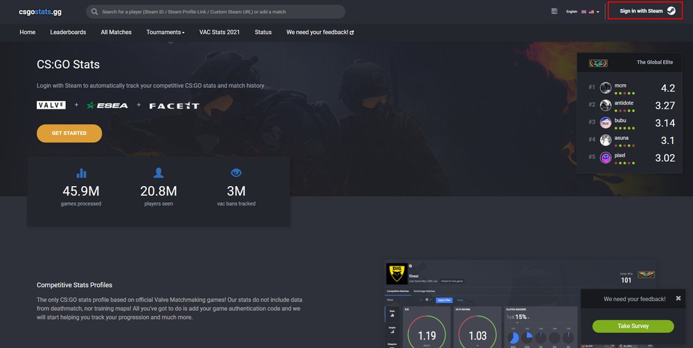 CS:GO Stats: saiba como usar o site para ver suas estatísticas no jogo