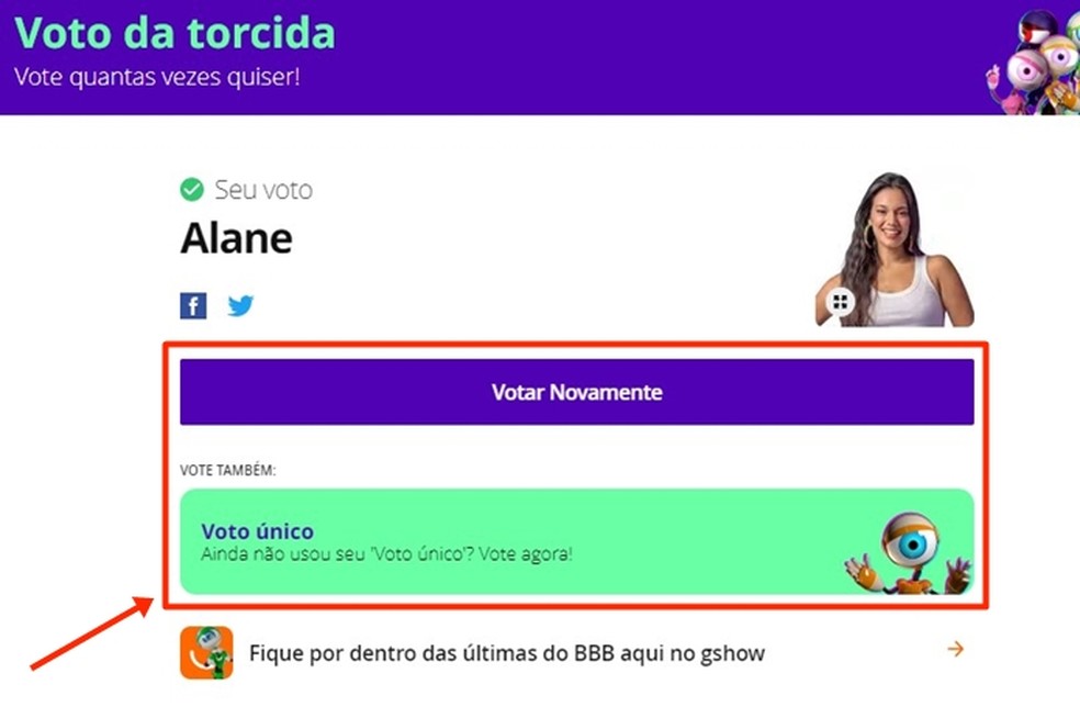 Votação BBB 24: como votar no Gshow nesta segunda-feira (11)